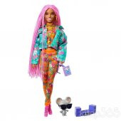 Barbie Extra Örgü Saçlı GXF09 Lisanslı Ürün - 1