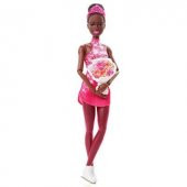 Barbie Buz Pateni Sporcusu Siyahi Bebek HCN31 Lisanslı Ürün - 3
