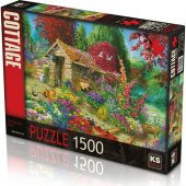 KS Games Puzzle 1500 Parça Garden Shed 22004 Lisanslı Ürün - 1