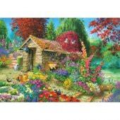 KS Games Puzzle 1500 Parça Garden Shed 22004 Lisanslı Ürün - 2