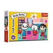 17343 Kicia Kocia Kitty Cat With Friends 60 Parça Puzzle -Trefl Puzzle - 1