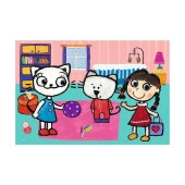 17343 Kicia Kocia Kitty Cat With Friends 60 Parça Puzzle -Trefl Puzzle - 12