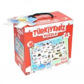 5079 CA Games, Türkiyemiz / 24 parça Puzzle / +3 yaş - 2
