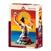 4234 Art Puzzle Güneşin Kızı 1000 Parça Puzzle - 1