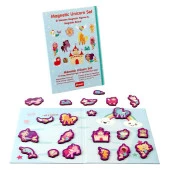 Rossie Ahşap Mıknatıslı Unicorn Seti ve Oyun Alanı - 2