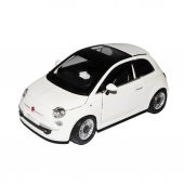 22106 Burago 1:24 Fiat 500 2007 Model Araba - 3
