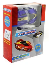 Duvarda Yürüyen Mavi Araba - 2