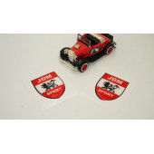Jdm Sport Logo Damla Silikon Sticker 2 Li Set - 2
