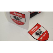 Jdm Sport Logo Damla Silikon Sticker 2 Li Set - 5