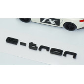DK Tuning e-tron Bagaj Siyah Yazı Logo Audi İle Uyumlu - 3