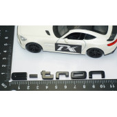 DK Tuning e-tron Bagaj Siyah Yazı Logo Audi İle Uyumlu - 4