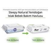 Sleepy Natural Yenidoğan Islak Bebek Bakım Havlusu 12x60 (720 Yaprak) - 7