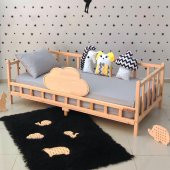 Markaawm Montessori Yatak Bulut Karyola Çocuk ve Bebek Beşiği - 1