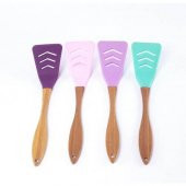 Acar IVY-082 Silikon Oluklu Spatula Fuşya - 1