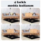 Markaawm Trenli Montessori Karyola Çocuk Yatak Bebek Beşiği - 2