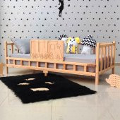 Markaawm Trenli Montessori Karyola Çocuk Yatak Bebek Beşiği - 4