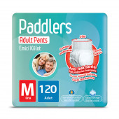 Paddlers Yetişkin Hasta Emici Külot Bez Medium 120 Adet - 1