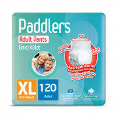 Paddlers Yetişkin Hasta Emici Külot Bez X-Large 120 Adet - 1