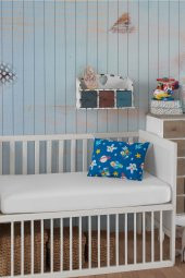 LİMON SOFT Lastikli Penye Pamuklu Çarşaf/Beyaz - 1