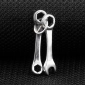 Tamir Anahtarı Tasarımlı 925 Ayar Gümüş Kolye Ucu thumbnail 2