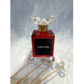 Tom Ford Decorative Room Fragrance Crystal Glass Bottle Home Decoration with Bamboo Stick - 2