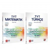 3D Yayınları TYT Matematik ve Türkçe Deneme Seti 2 Kitap - 1