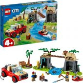 LEGO® City Vahşi Hayvan Kurtarma Jipi 60301 Yapım Seti Bir LEGO City Maceraları Çizgi Dizi Karakteri Içerir (157 Parça) thumbnail 1