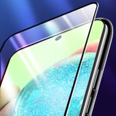 Galaxy A72 Zore Kenarları Kırılmaya Dayanıklı Cam Ekran Koruyucu - 7