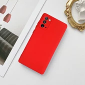 Samsung Lansman Likid Silikon Kamera Korumalı Kılıf - 10