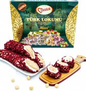 Dadak Lokum ve Kuruyemiş Zereşk Üzüm Kaplamalı Fındık Kremalı Lokum 500Gram - 3