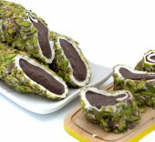 Dadak Lokum ve Kuruyemiş File Antep Fıstığı Kaplamalı Çikolata Dolgulu Lokum 1Kg - 2