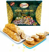 Dadak Lokum ve Kuruyemiş Kadayıf Kaplamalı Fındık Kremalı Lokum 500Gram - 3