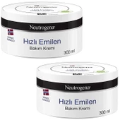 Neutrogena Hızlı Emilen El ve Vücut Bakım Kremi 300 ml + 300 ml - 1