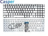 Casper Nirvana C650.8550-8D50X-B-F Notebook Klavyesi (Beyaz TR) thumbnail 1