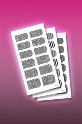 3lü Tırnak Dövmesi Seti, Tırnak Sticker Seti, Nail Art, Tattoo - 1