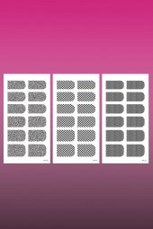 3lü Tırnak Dövmesi Seti, Tırnak Sticker Seti, Nail Art, Tattoo - 2
