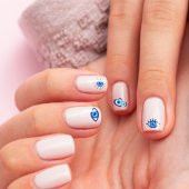 3lü Tırnak Dövmesi Seti, Tırnak Sticker Seti, Nail Art, Tattoo - 3