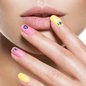 3lü Tırnak Dövmesi Seti, Tırnak Sticker Seti, Nail Art, Tattoo - 4