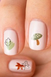 4lü Tırnak Dövmesi Seti, Tırnak Sticker Seti, Nail Art, Tattoo - 2