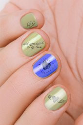 4lü Tırnak Dövmesi Seti, Tırnak Sticker Seti, Nail Art, Tattoo - 4