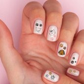 3lü Tırnak Dövmesi Seti, Tırnak Sticker Seti, Nail Art, Tattoo - 5