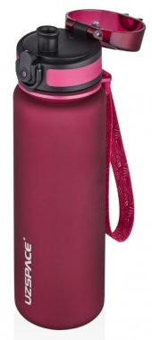 Uzspace 3026-2 - 500 ml Kırmızı Tritan Matara/Suluk (Kırılmaz) - 2