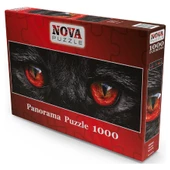 Nova Puzzle 1000 Parçalık Keskin Bakışlar Panorama Puzzle thumbnail 2