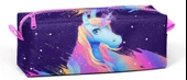 Coral High Tek Gözlü Mor Unicorn Desenli Kalem Çantası - Kız - 1
