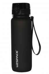 Uzspace 800 ml Siyah Tritan Kırılmaz Matara/Suluk - 1