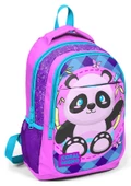 Coral High Sevimli Panda Kız Çocuk İlkokul Ortaokul Sırt Çantası - 1