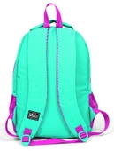 Coral High Yeşil Pembe Flamingo Kız Çocuk İlkokul Ortaokul Sırt Çantası thumbnail 3