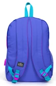 Coral High Sport Lacivert Pembe Okul ve Günlük Sırt Çantası - Dört Gözlü - USB ve AUX Soketli thumbnail 3