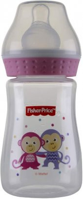 Fisher-Price Dar Ağız 125 ml PP Biberon - Pembe - 1