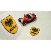 Adac Logo Damla Silikon Sticker 2 Li Set - 1